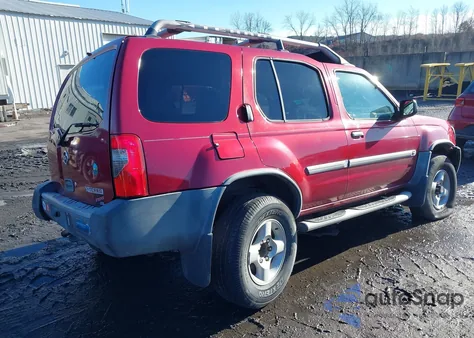 2002 Nissan Xterra Xe z USA, uszkodzony, nr VIN 5N1ED28YX2C525712